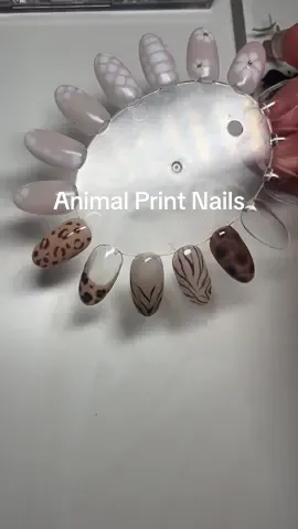 lovee animal print #nailart #naildesigns #animalprint #zebranails #cheetahnails #tortoiseshellnails 