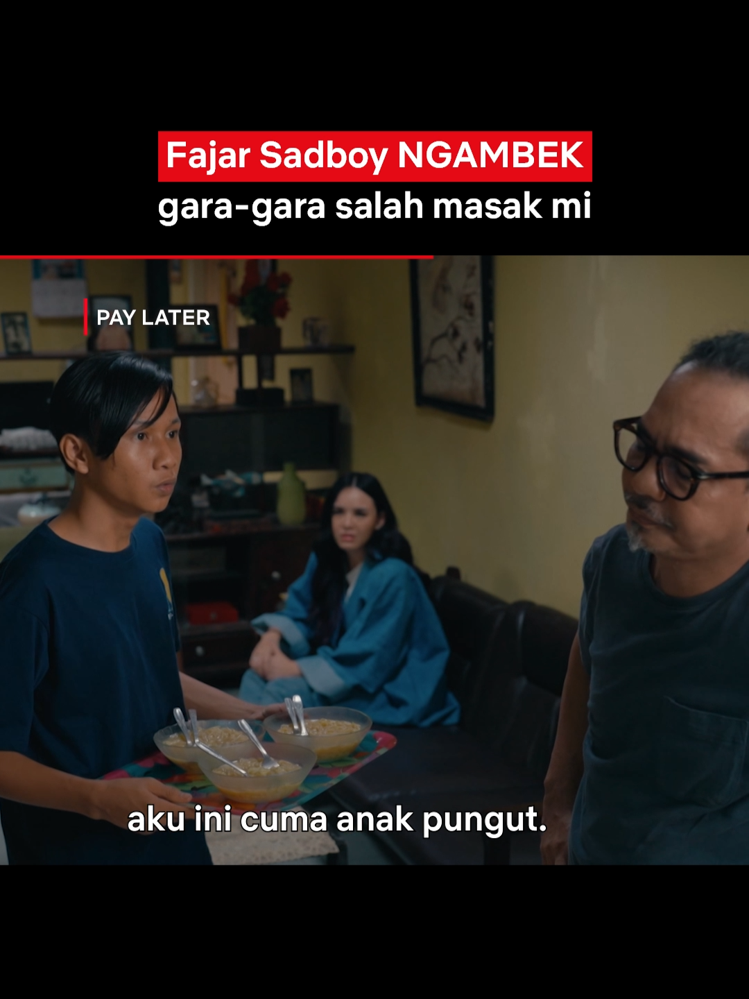 Kalo diliat-liat emang beda jauh sih sama kakaknya 😢 #Netflix #PayLater #SeriesIndonesia #FajarSadboy #AmandaManopo