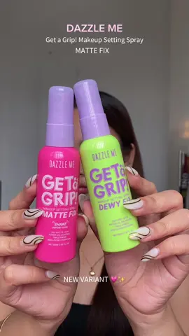 DAZZLE ME new VARIANT Get a grip! setting spray #dazzlemebeauty #makeup #settingspray 