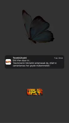 Allah’a güven #tevekkül #tevekkülvakti