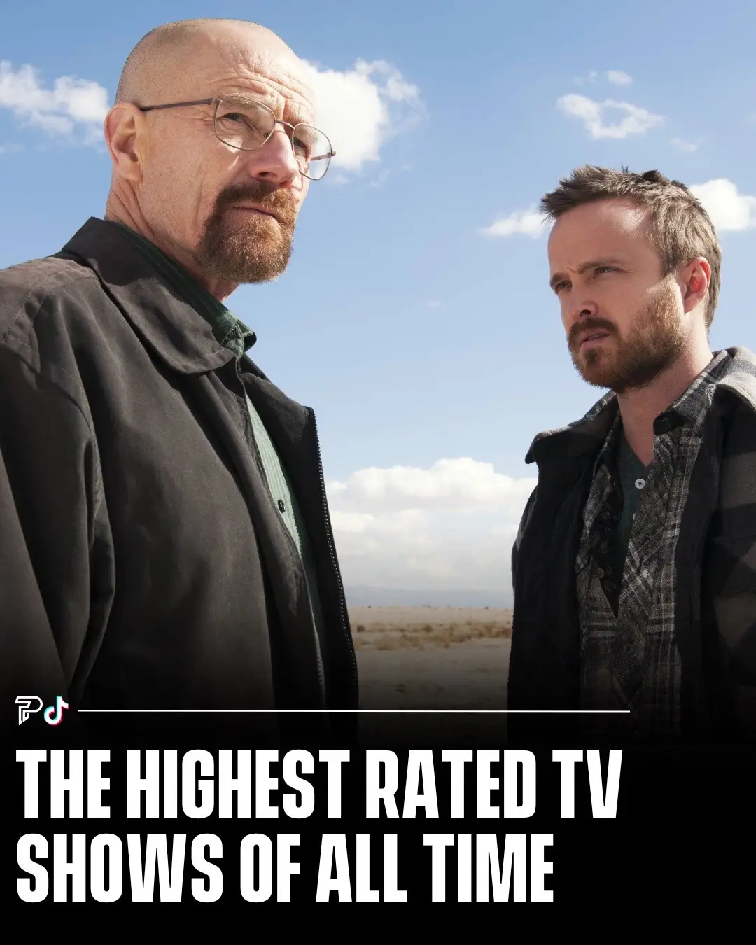 Here are the top-rated TV shows of all time, according to combined audience and critic scores 🍿 From Breaking Bad to the historical drama of Chernobyl, these series have left a lasting impact.  #RoadTo20Million #Pubity 