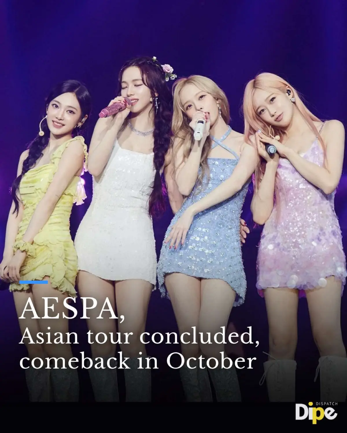 #aespa #comeback #dfesta #losangeles #kpop #Exhibition #dispatch 