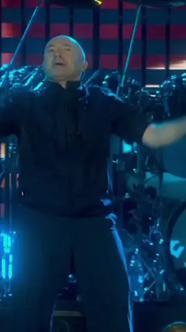 @Phil Collins takes his tambourine out for a dance during Genesis' Rome concert on the “Turn It On Again” tour, 2007 🇮🇹 #Genesis #PhilCollins #RockMusic #LiveMusic