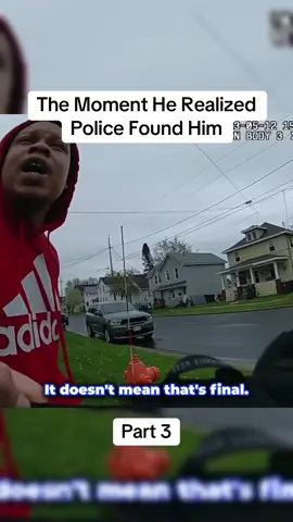 Part 3| The Moment He Realized Police Found Him #copsontiktok #policeofficer #cops #copsoftiktok 