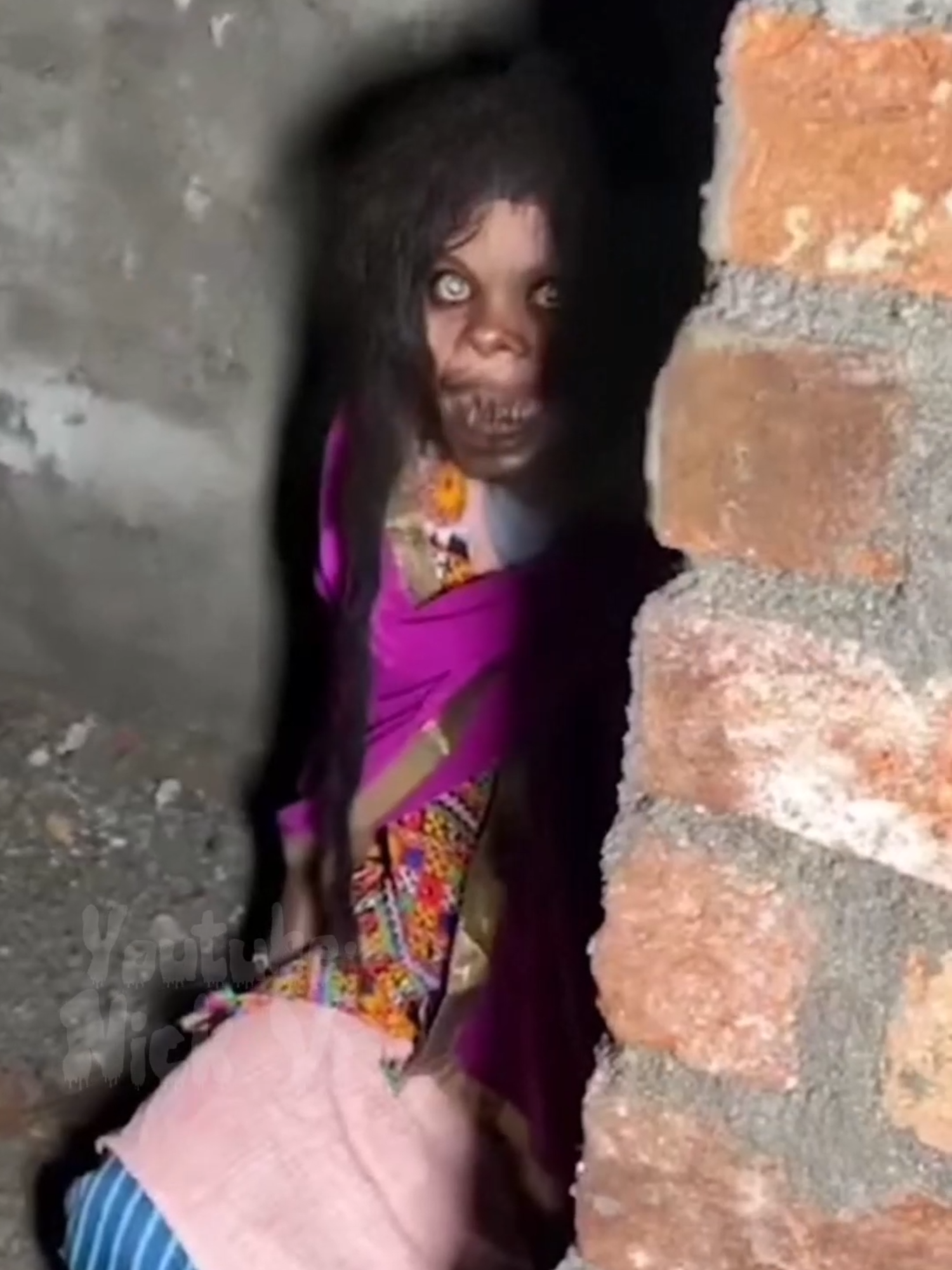 Bruja real captada en vídeo 💀 #nickvr #miedo #terror #creepy