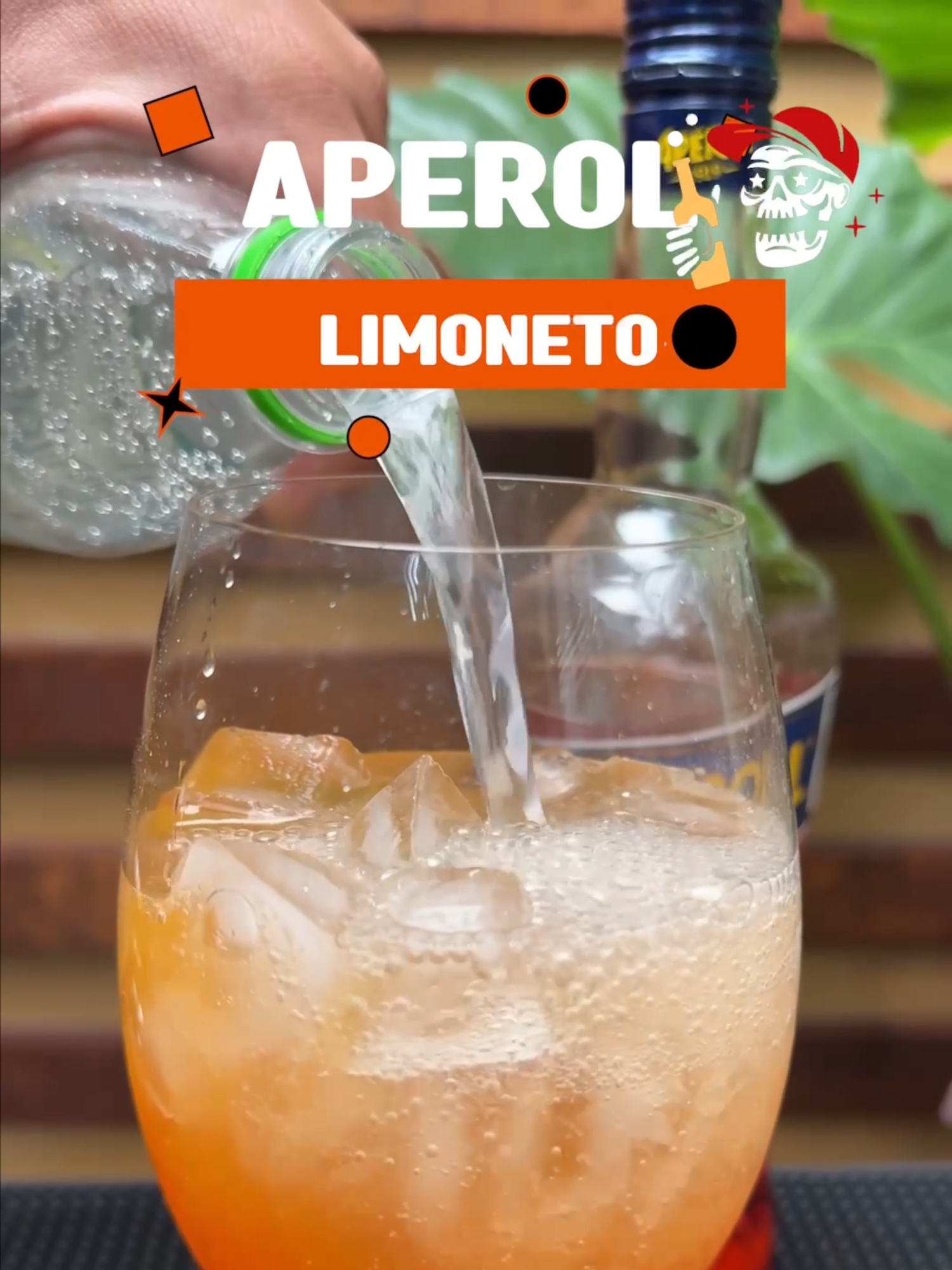 Si nunca has probado el APEROL, prepáralo así y seguro te gustará #aperol #aperollimoneto #peñafiel #aguamineral  #coctel #bebidas #drinks #trago #masterdrink