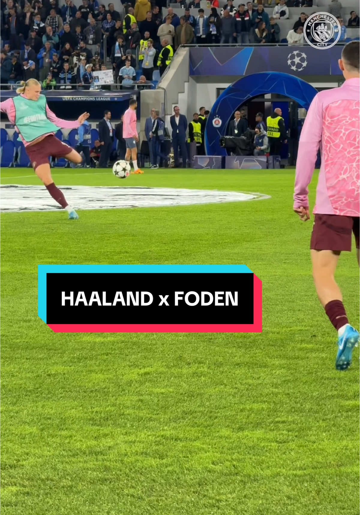 Haaland x Foden magic ✨  #ManCity #ManchesterCity #Haaland #Foden #UCL #ChampionsLeague 