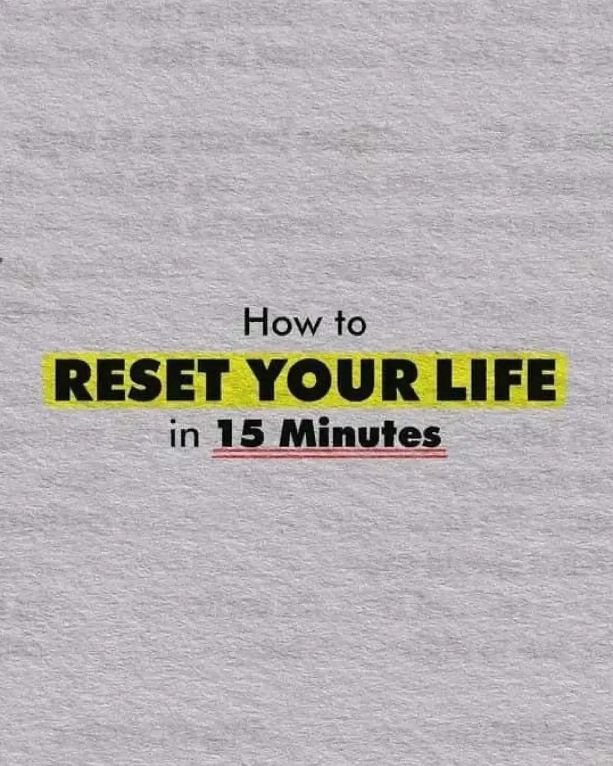 Hey boo! Feeling stuck? It’s time to hit the reset button on your life and get back on track! This 15-minute guide will help you refocus, rediscover your goals, and start making progress today. Life is too short to wait for a new year or a perfect moment—take charge NOW! ✨ Comment your favorite step below and let’s motivate each other to finish the year out STRONG! Share this with someone who needs a reset or tag a friend who deserves to see this. 🫂  Let’s make October the month we change everything! 🍂💥  Don’t forget to share this post with your friends—someone out there needs this just as much as you do. Let’s help each other grow and finish the year like the baddies that we are! 💯🔥 Drop a comment if you’re ready to reset your life this October! #LifeReset #OctoberGoals #FinishStrong #ResetMindset #TuesdayThoughts