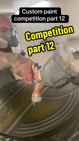 Custom paint competition part 12 with @JIMBO @Custom Body Repair #harleydavidson #custompaint #painting #lowrider #candypaint 