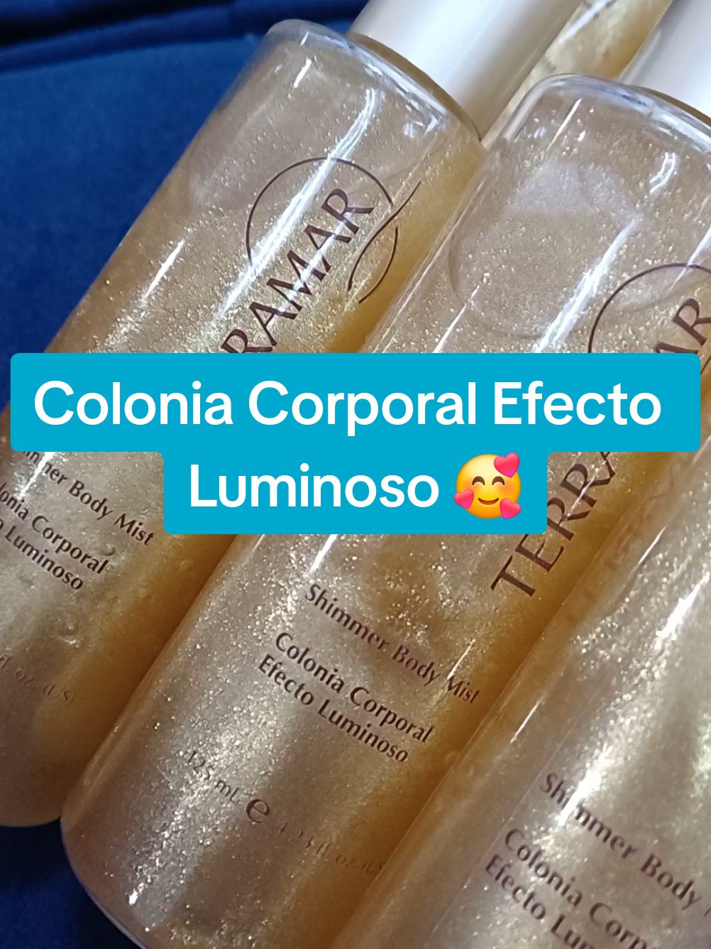 A brillar se ha dicho✨️✨️✨️✨️ Colonia Corporal Efecto Luminoso Terramar  #Terramar #brillo #octubre #glitter 