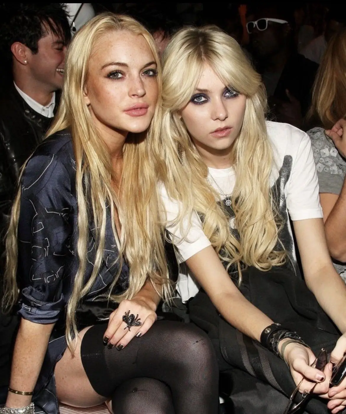 #lindsaylohan and #taylormomsen #itgirls 