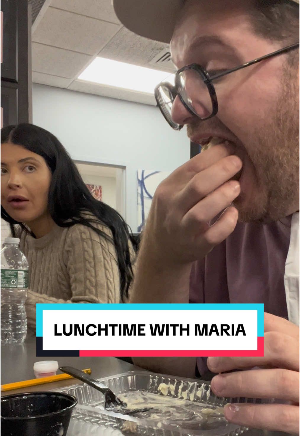 THE LONG FORK SENT ME @Mia #lunchbreak #bestie #workbestie #worklunch #break @Cara Cunningham @Floor Decor NY 