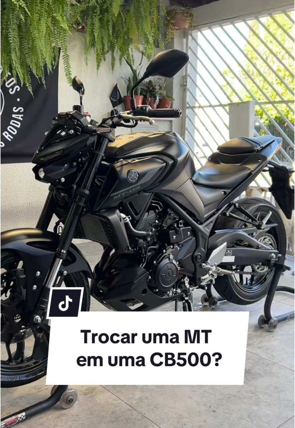 Trocar uma MT em uma CB500? #estéticaautomotiva #limpezadetalhada #viral #fyp 