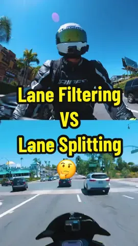 📚 Lane Splitting VS Lane Filtering: Whats The Difference? #fypシ #EduTok #moto 