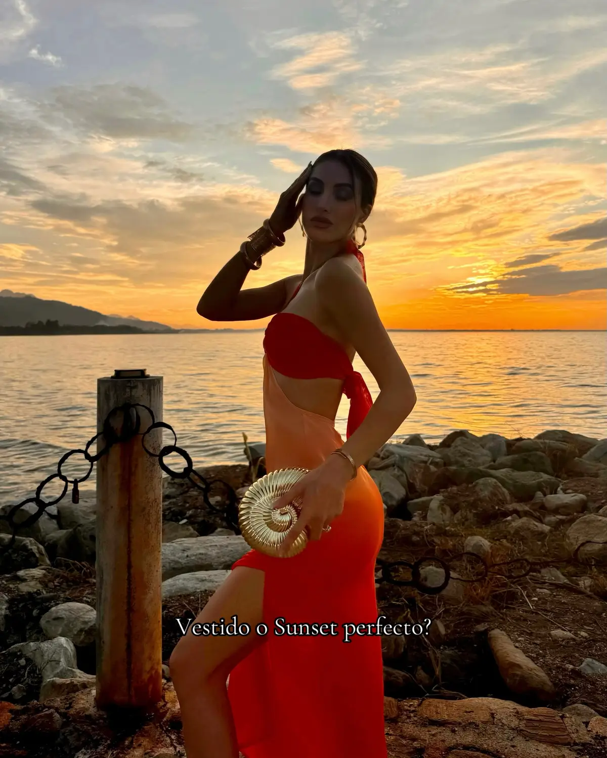Dress @Rosyl Mejia Co. 🌅 #sunsetlover #sunset #dresstoimpress  