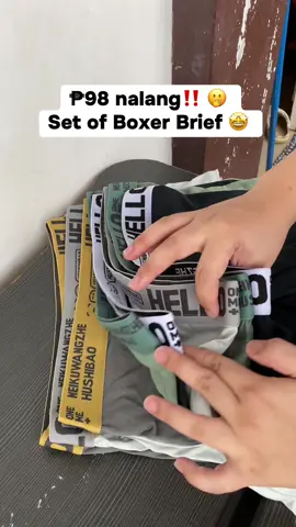 Naka SALE to ngayon kaya fordago mo nayan! 💯✅ #boxerbrief #boxer #mensbriefs 