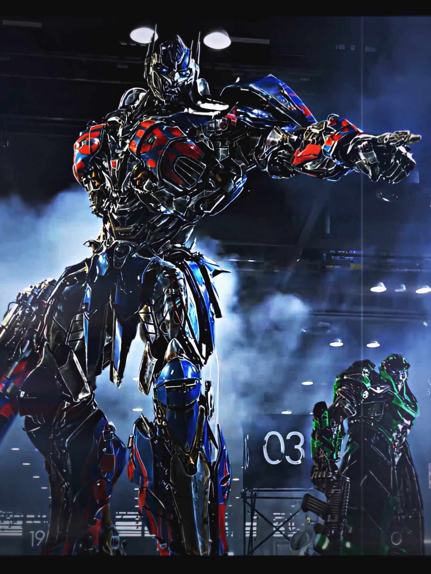 Optimus Prime pronto para vencer #optimusprime #transformers #comedia #viraltiktok #fypシ゚