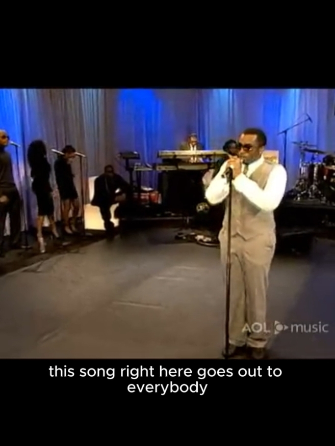 How about this song, p Diddy live performance is stunning  I'll be missing you 