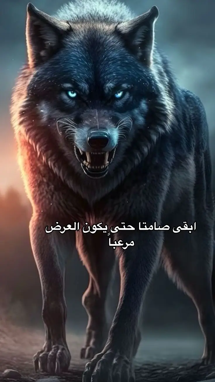 # ابقى صامتا حتى يكون العرض مرعباً#wolf #CapCut #flypシ #اكسبلورexplore #السعودية #هاشتاق #a #jungkook #foryou #ذئب #expression 