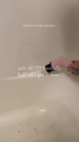 eletric scrub spinner!!!  #dovety #cleaningbrush #spinscrubber #viralvideo #FallDealsForYou #fyp #explorepage #cleaninghack #tiktokshopfinds #foryou #CleanTok 