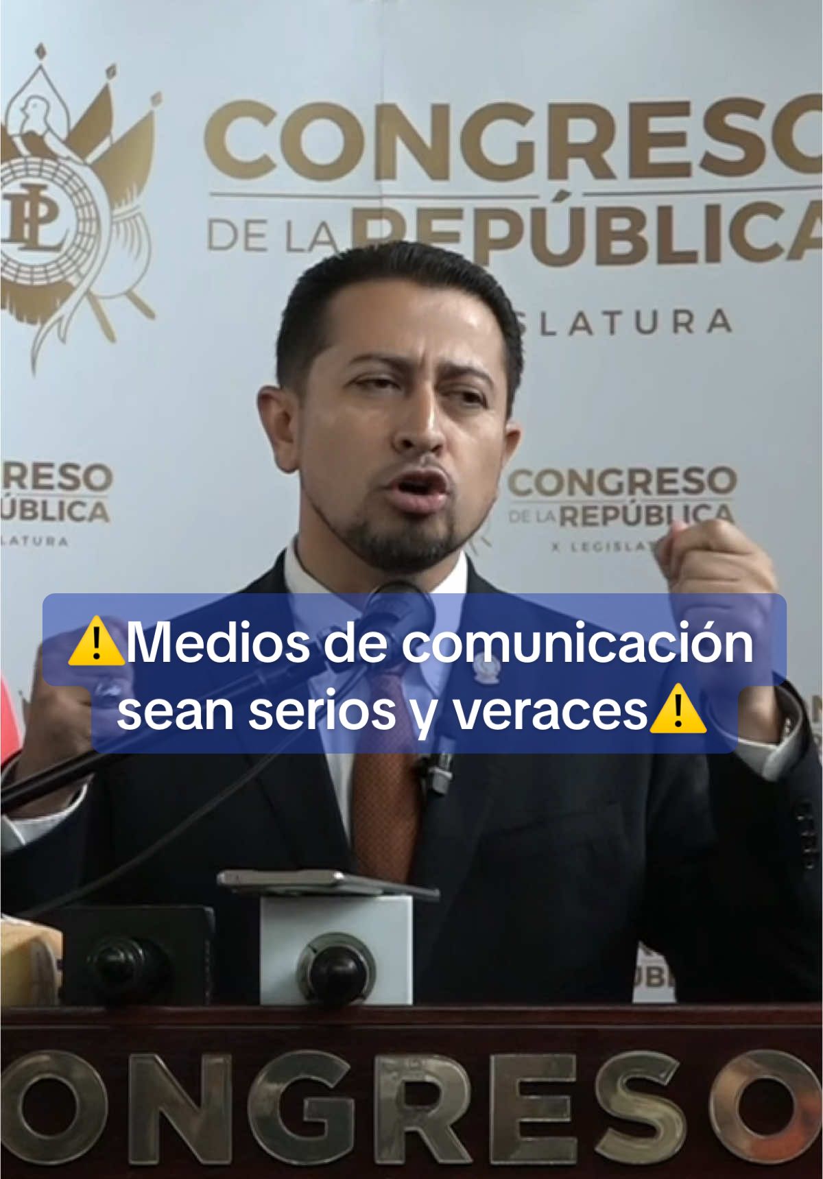 Hago un llamado a los medios de comunicación para que sean serios, veraces y confirmen la información que publican.  No se vale construir mentiras para atacar ❌ #neryramos  #Presidente  #congreso  #Guatemala 