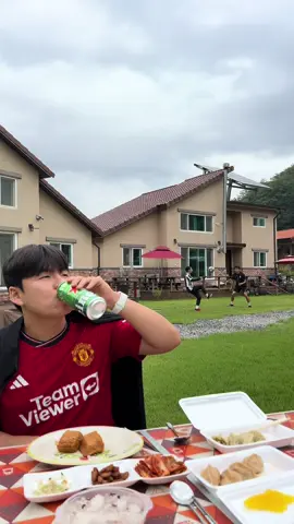 Food training🥟🍣🍺 #muckbang #football #Soccer 