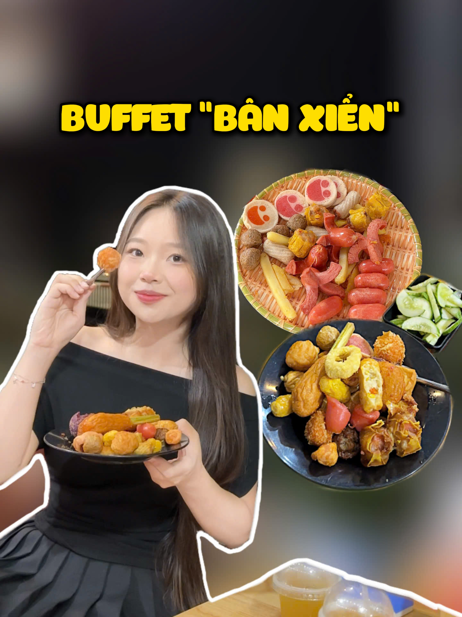 2 quán buffet bân xiển mình đã ăn thử. Mọi người tham khảo nhé ❤️ Quán 1: 📌 199x buffet viên chiên - 32 Nguyễn Du, TPLS (sát gầm cầu Đông Kinh) 🕰 9h sáng - 2h đêm Quán 2: 📌 Chất Chu Coffee - 21  Chu Văn An, TPLS (gần trường THPTCCVA) 🕰 7h-22h #langson #trinholangson #buffetvienchien #xienban #buffetxienban #FoodFestonTikTok #reviewlangson #reviewanngon #ancungtiktok #foodreview