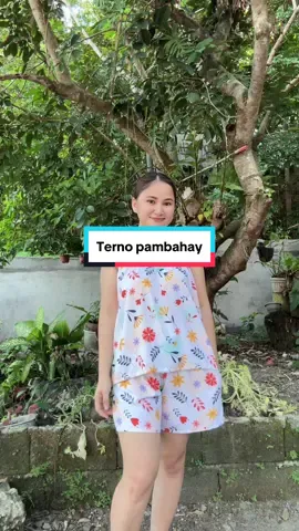 Lakas maka fresh tong terno pambahay nato. Malamig sa skin at comfy suotin. #ternopambahay #ternopambahayforwomen #pambahay 
