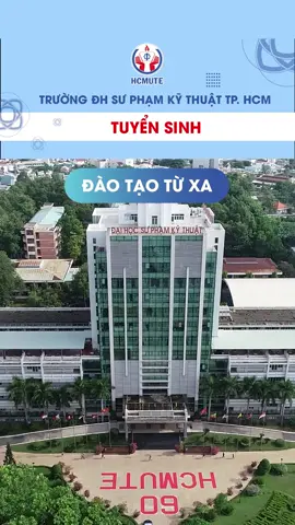 Trường Đại học Sư phạm Kỹ thuật TP.HCM (HCMUTE) tuyển sinh đào tạo hình thức từ xa đợt 2 #daotaotuxa #hoconline #spkt #hcmute #utetv