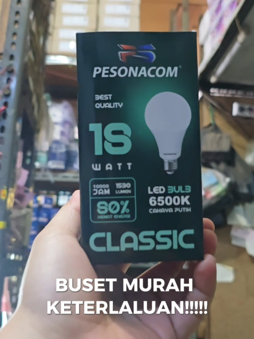 BUSET MURAH KETERLALUAN.. Lampu Garansi 1 Tahun MURAH..  cocok dijual lagi.. #lampugrosir #lampugaransi #lampumurah #bohlamled #lampurumah #lampukamar #promoguncang1010 #pesonacom #fyp #ledlampu #lampu18watt 