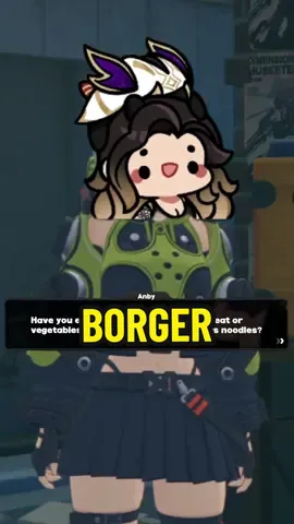 I LOVE MY BORGER GIRL #anby #anbydemara #zenlesszonezero #zzzero #zzz 