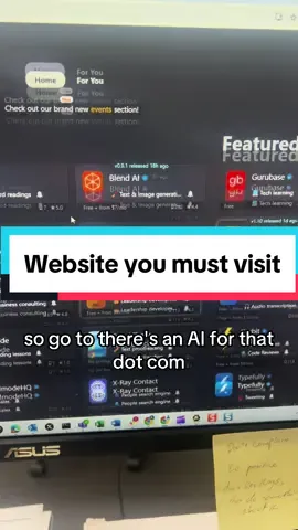 A website you must visit for all of your AI apps! #websites #websitesyouneed #ai #artificialintelligence 