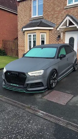 Morning dew💧 #audis3 #carsoftiktok #nanogrey #modifiedscotland 