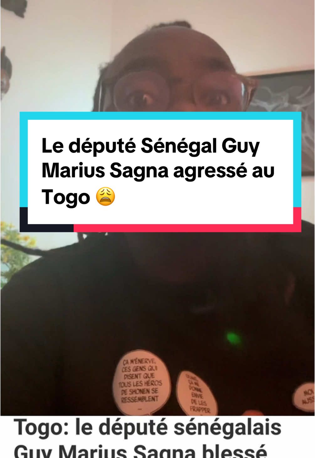 Le député Sénégal Guy Marius Sagna agressé au Togo 😩  #ukraine #ukraine🇺🇦 #senegal #senegalaise_tik_tok #senegaltiktok #cedeao #ecowas #mali #aes #niger #burkinafaso #burkinatiktok🇧🇫 #togolais228🇹🇬 #togo #togotiktok #diomayefaye #diomayemoysonko #ousmanesonko #assimi_goïta #tchiani #ibrahimtraore #france #france🇫🇷 #francetiktok #20minutes #islam #femmes #mariage #politique #politics #geopolitics #geopolitique #news #media #pourtoi #pourtoii #roryou #roryoupage #fyp #fypシ #fypシ゚viral #fypage #afrique  #afriquetiktok  #africa  #african  #africantiktok 