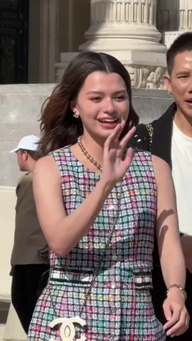 Becky Armstrong à Paris pour le défilé Chanel #rebeccaarmstrong #becca #pfw #parisfashionweek #TikTokFashion #tiktokmusic 