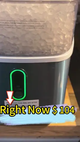 🧊❄️ #icemachine #nuggetice #nuggeticemaker #nuggeticemachine #icemachine #iceathome #icedcoffee #iced #ice #treasurefinds #onsale #tiktokshopmademebuyit 