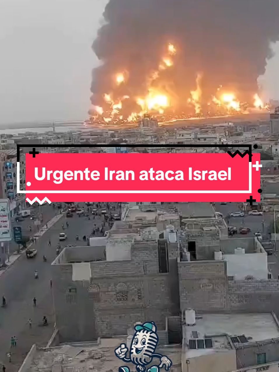 Urgente Iran ataca Israel #guerramundial #israel #guerra #noticias 