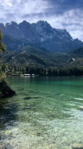 📍 Eibsee Lake, Bavaria 🇩🇪     Eibsee Lake’s crystal-clear waters, with the majestic Zugspitze towering in the background, create a peaceful escape. Nature’s beauty in every frame!   You can get there by doing a short walk from the Zugspitze cable car parking.   #eibsee #zugspitze #bayern #bavaria #nature #garmischpartenkirchen #germany #eibseelake #mountains #alpen #berge #garmisch #alps #lake #travel #grainau #wandern #deutschland #landscape #Hiking #topofgermany #visitbavaria #bergliebe #bayernliebe #foryoupage #fyp