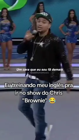 Se até o Naldo conseguiu eu também consigo 😂 #chrisbrown #chrisbrownofficial #brazil #alianzparque #show #naldobenny #kisskiss #meme #fã #humor #chrisbrowntiktok #chrisbrownnobrasil 
