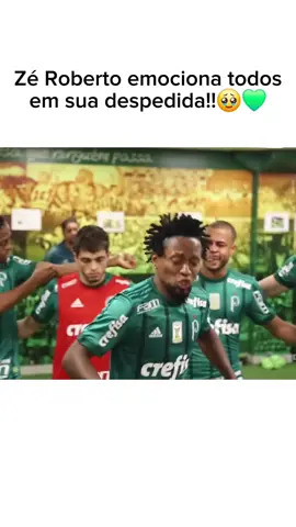 Zé Roberto é animal.... #liderança #motivacao #futebolbrasileiro #futebol #zeroberto #lider #capitao #despedida 
