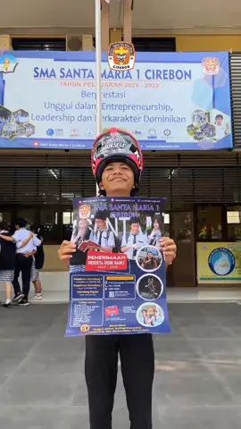 Masih bingung cari sekolah unggul dalam segala hal? Yuk bergabung bersama kami di SMA Santa Maria 1 Cirebon🤩‼ 📍Santa Maria Cirebon | Jalan Sisingamangaraja No 22, Kota Cirebon #PPDB #SanmarJuara #SantaMariaCrb #fyp 