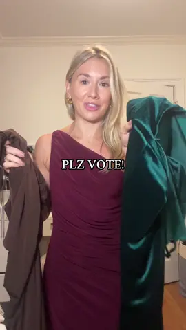 Help me pick a #weddingguestdress for this weekend!!! Plz vote for your fav 