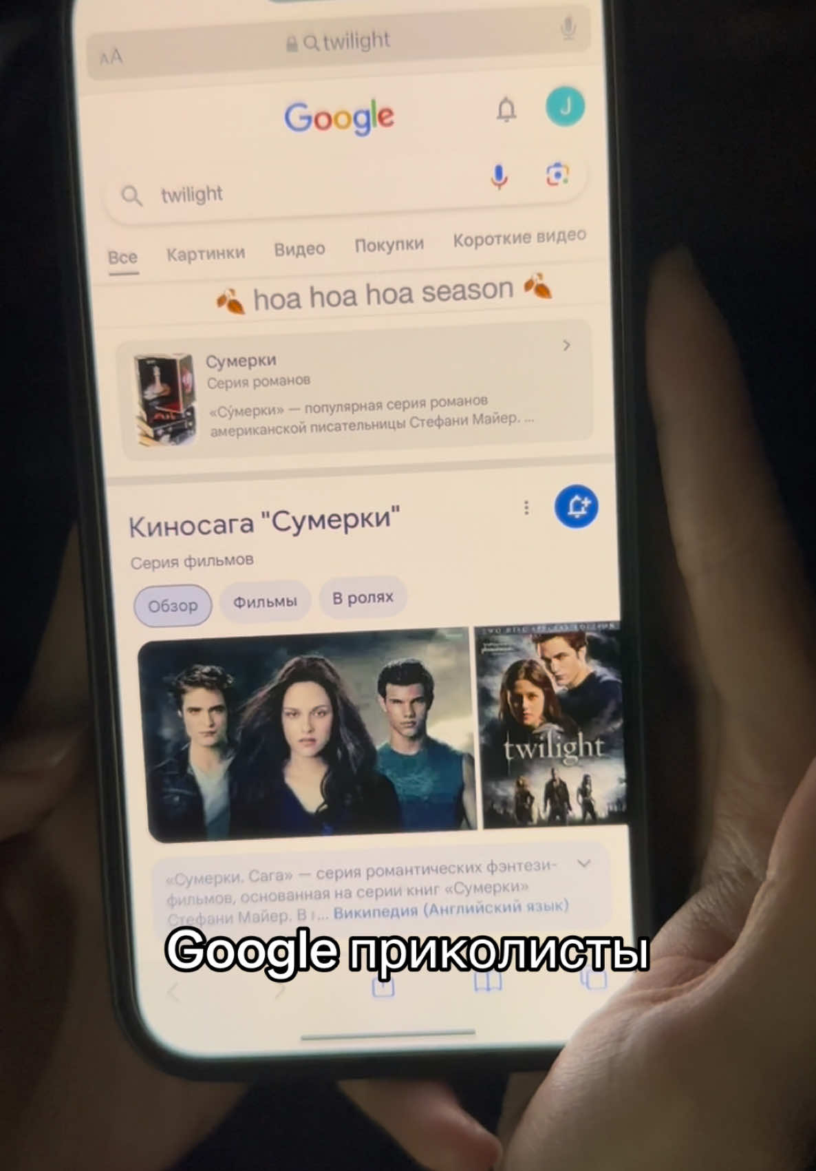 #сумерки #twilight #google #fyp 