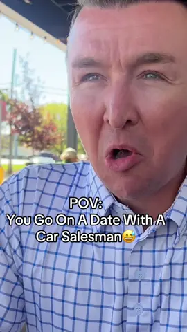 POV you go on a date with a car salesman #carsalesman #carsales #carbuying 