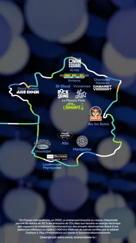 Clap de fin pour la saison des festivals branchés 🎬🔌 Merci à tous pour cet été survolté et décarboné ⚡ On se donne rendez-vous l’année prochaine ?🎵 #BranchonsLesÉvénements #Festival #TeamFranceÉlectrique