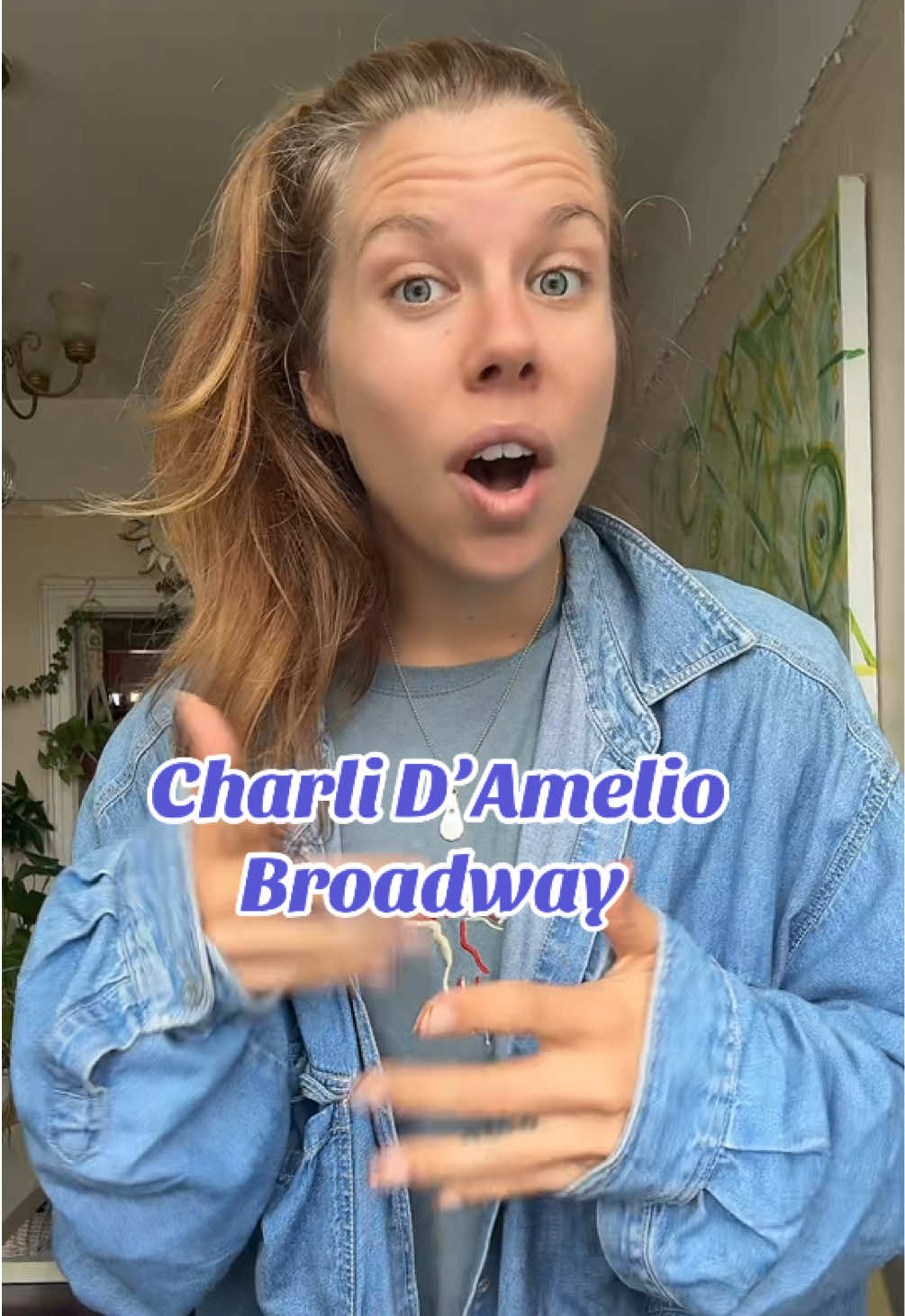 You go bb @charli d’amelio #charlidamelio #broadway #andjuliet 