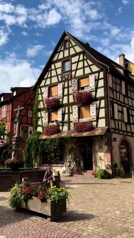 Kaysersberg, France💙 #france #kayserberg #alsace #travel #traveleurope #traveltiktok #tiktoktravel #europetravel #village #voyage #foryou #fyp #beautifuldestinations #travelphotography #loveyou 