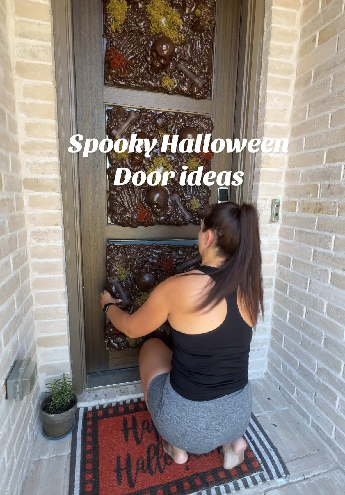 Transform your home into a spooky haven with this easy DIY Halloween door decoration! Using simple materials, I’ve created a fun and festive design that adds a creepy touch to your entryway. Perfect for anyone who loves Halloween crafts, this project is both budget-friendly and shouldn’t scare the children too much lol. Check out the step-by-step guide and get ready to impress your trick-or-treaters! 🎃👻#DIYHalloweenDecor #HalloweenCrafts #SpookySeason #HalloweenDoorDecor #craftyhalloween 