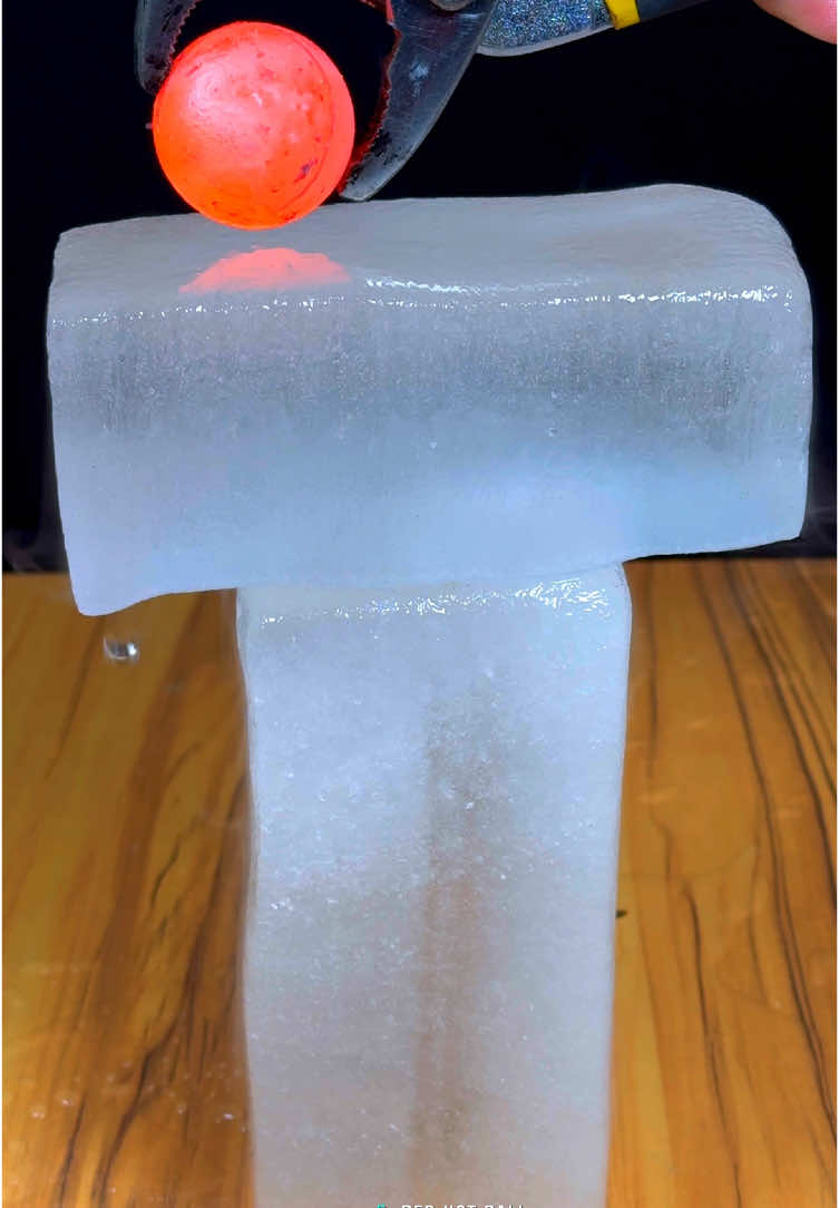 1000°C RHCB vs Ice T 🧊😱Cool science experiment #satisfying #fyp #usatiktok