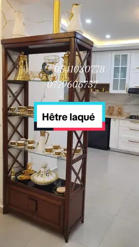 Cuisine en bois hêtre laqué #tiktokviral #explore #kitchen #cuisine#wood#decoration 
